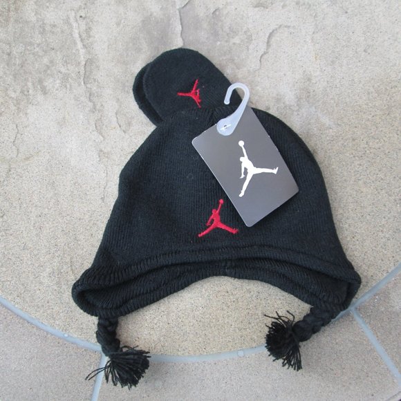 jordan baby mittens